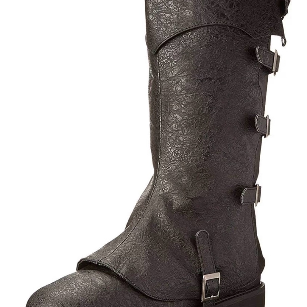 Funtasma cosplay Black Zip-Up Boots with detachable top